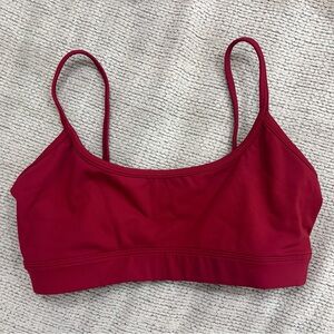 CSB Cherry Red Sports Bra